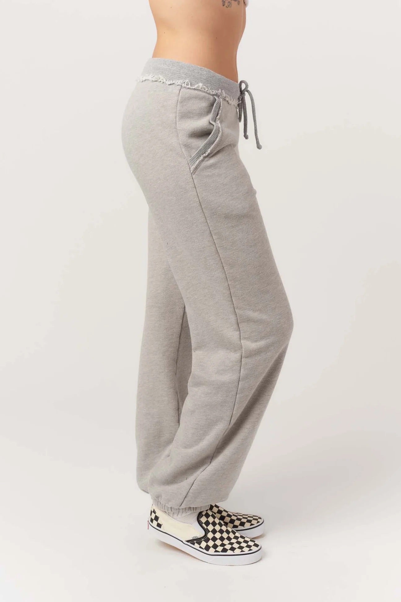 Paris Heathered Grey Jogger