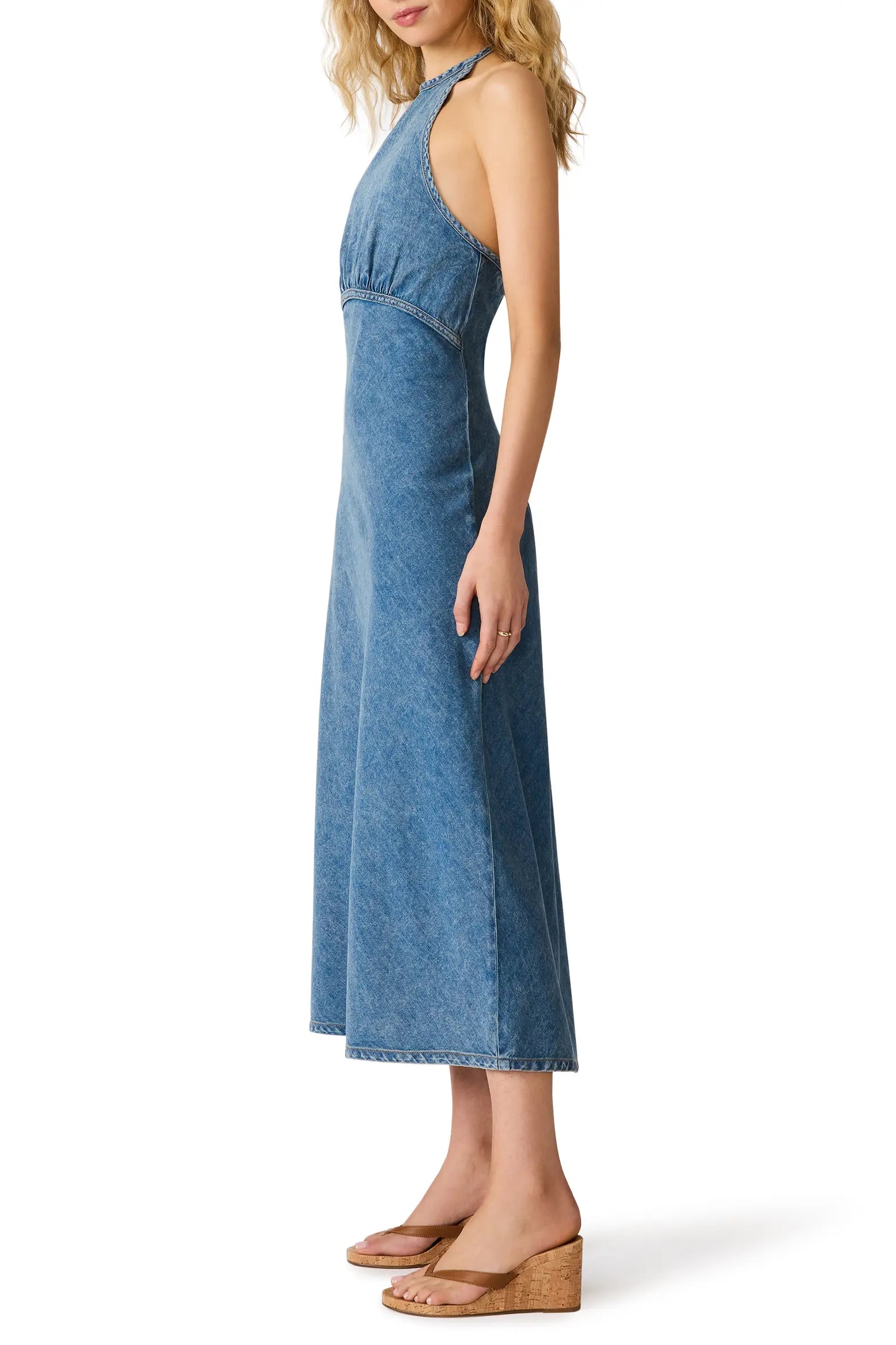 Vilma Dress Artic Blue