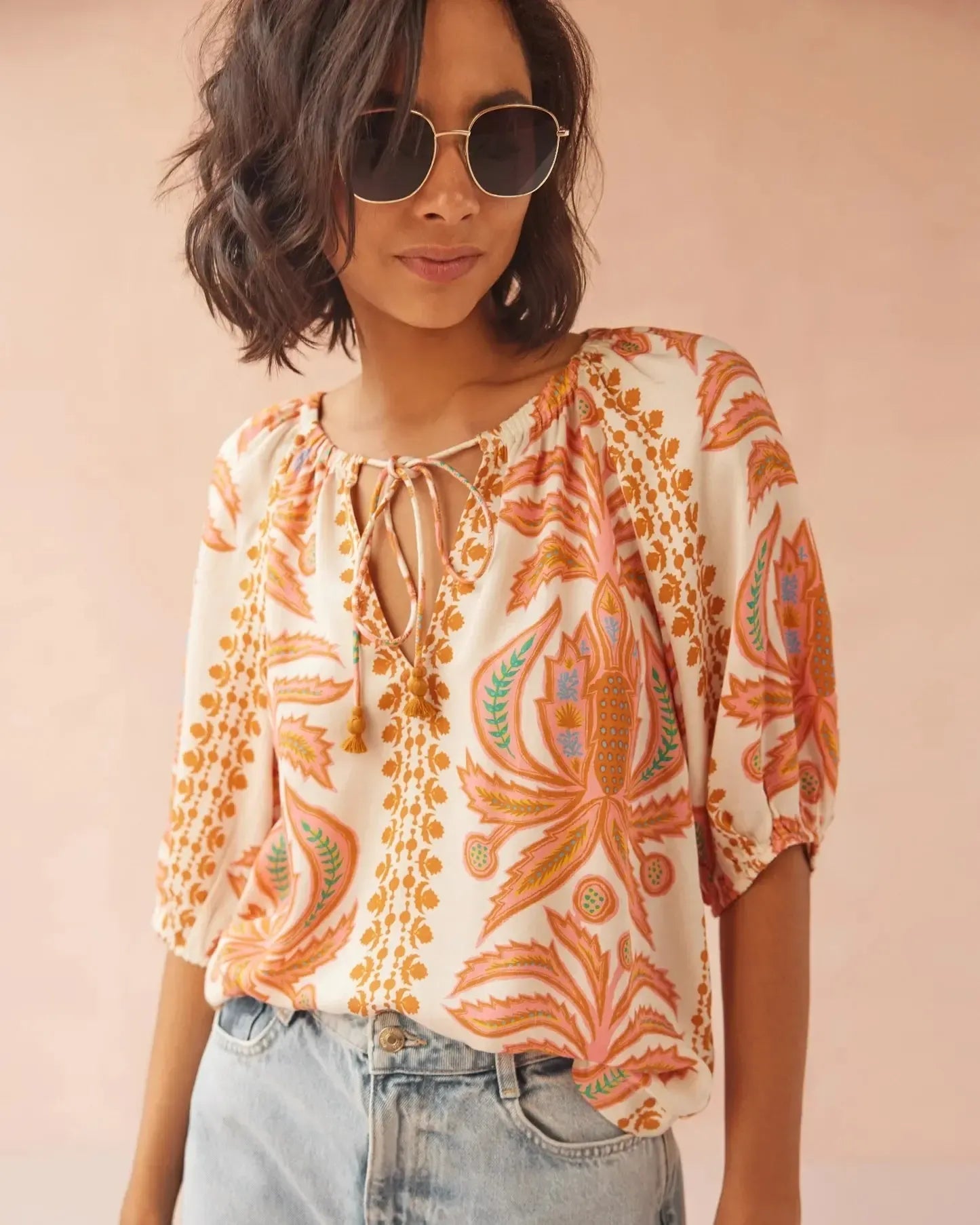 Isla Blouse Zena - Sunrise