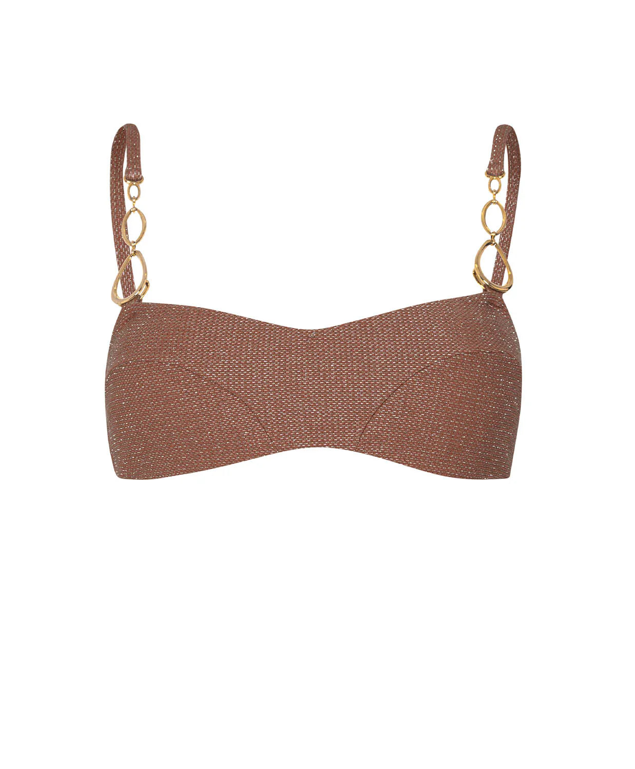 Mocha Sasha Bralette Top