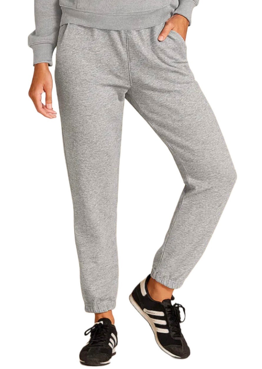 Button Jogger Pants - Grey