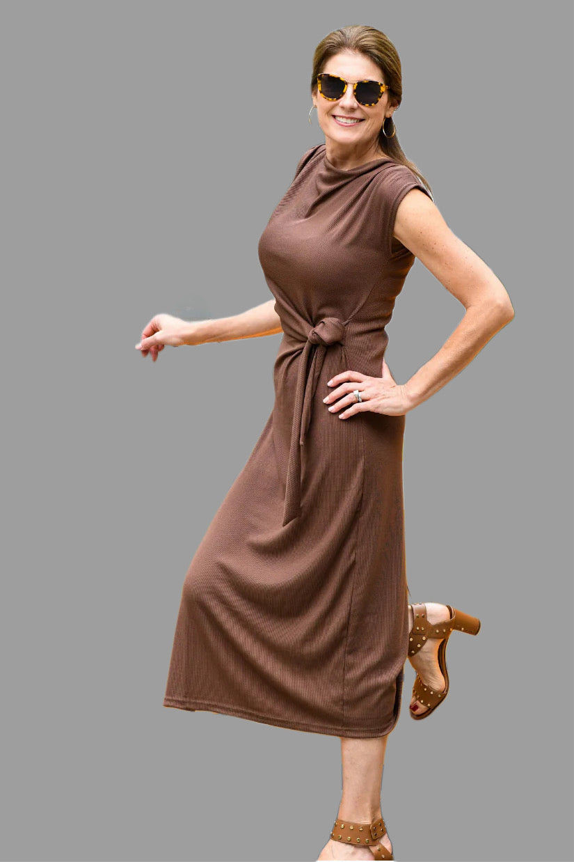 Astrid Dress - Mocha
