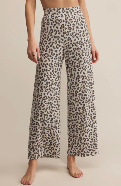 Luxe Leopard Pant - Champagne
