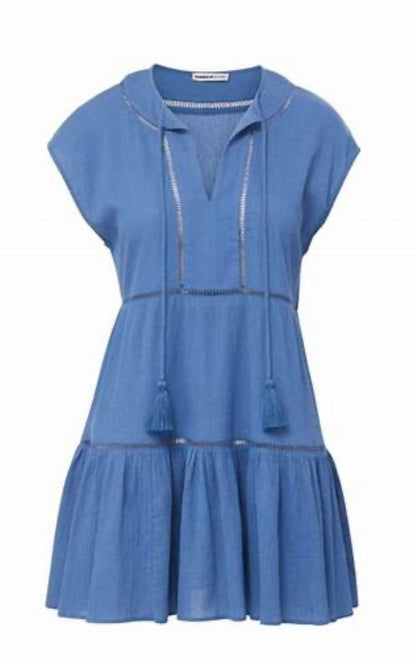 Gari Dress in Bluebell