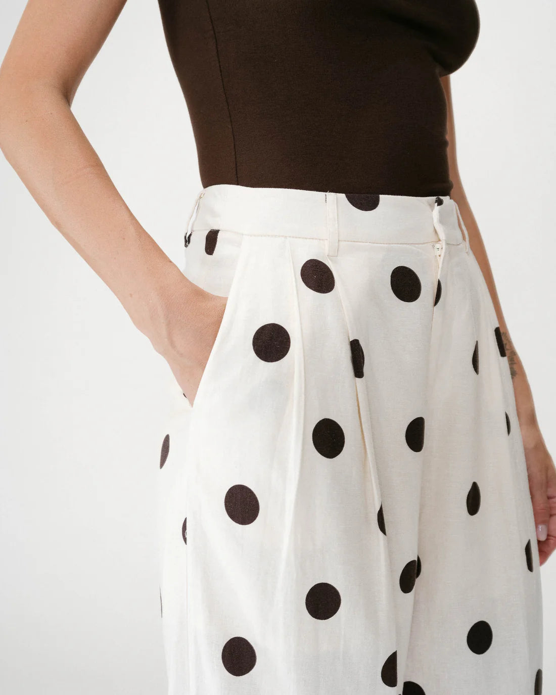 Wynell Pant Ecru