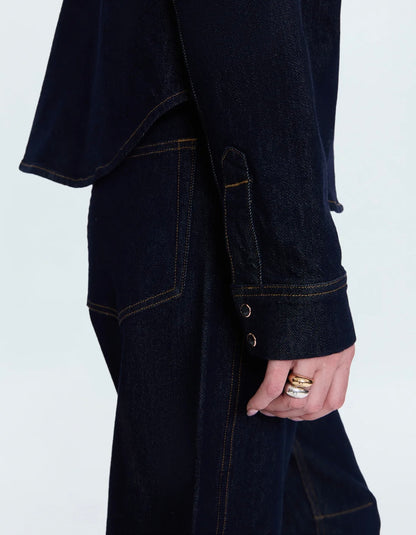 Thea Shrunken Rinse Shirt - Nightfall