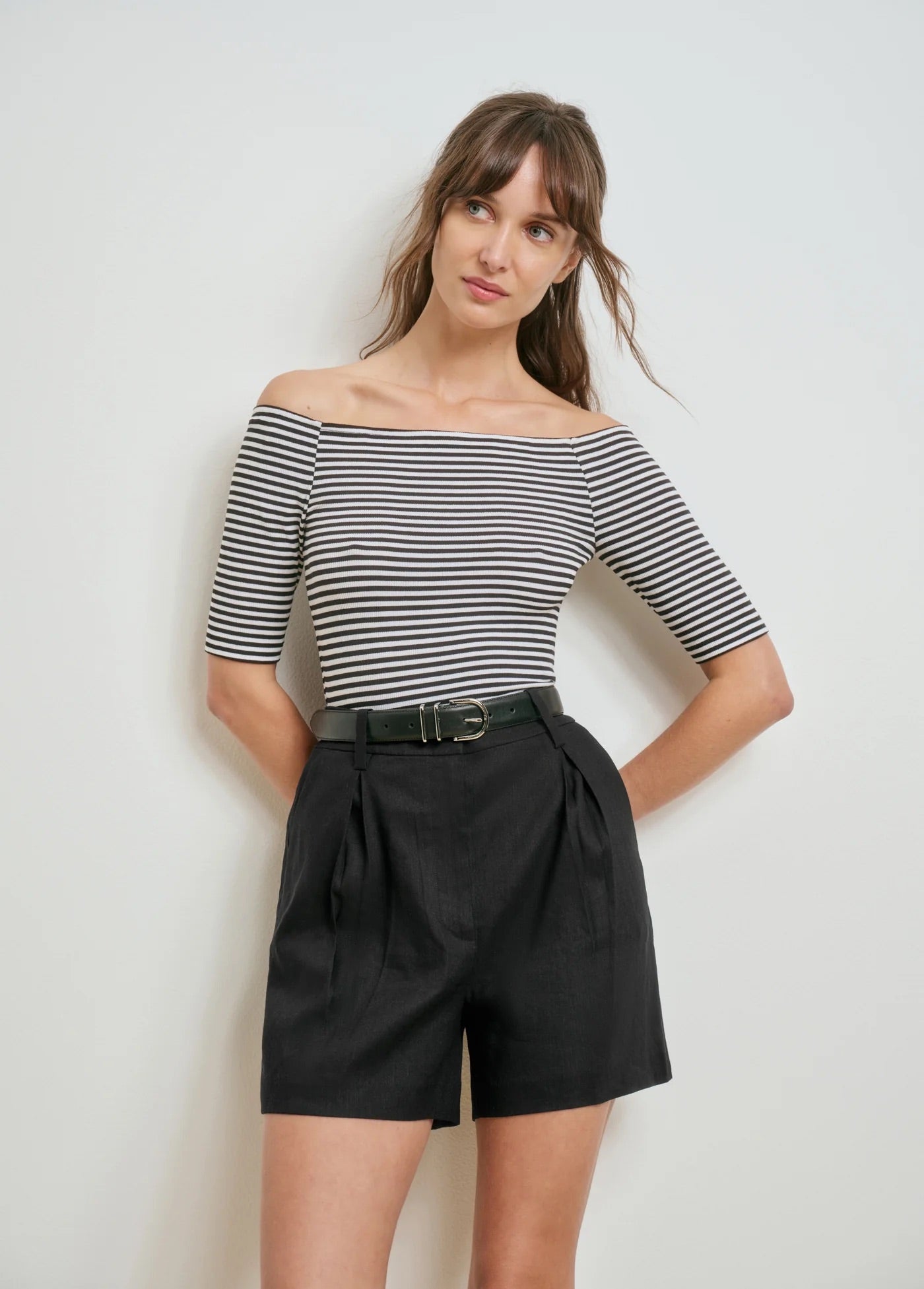 The Sara Half Sleeve Top