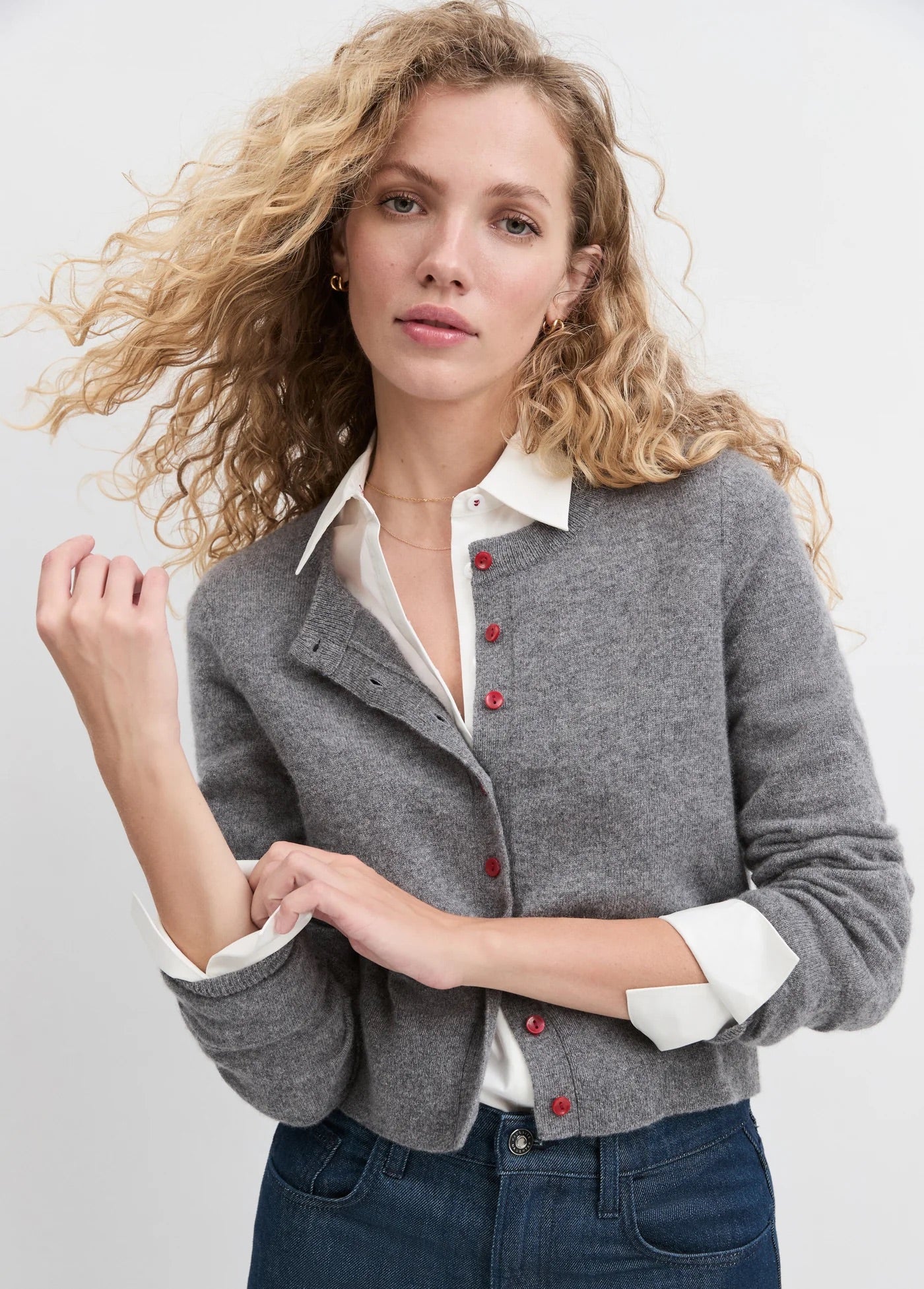 Cropped Rebecca Cardigan
