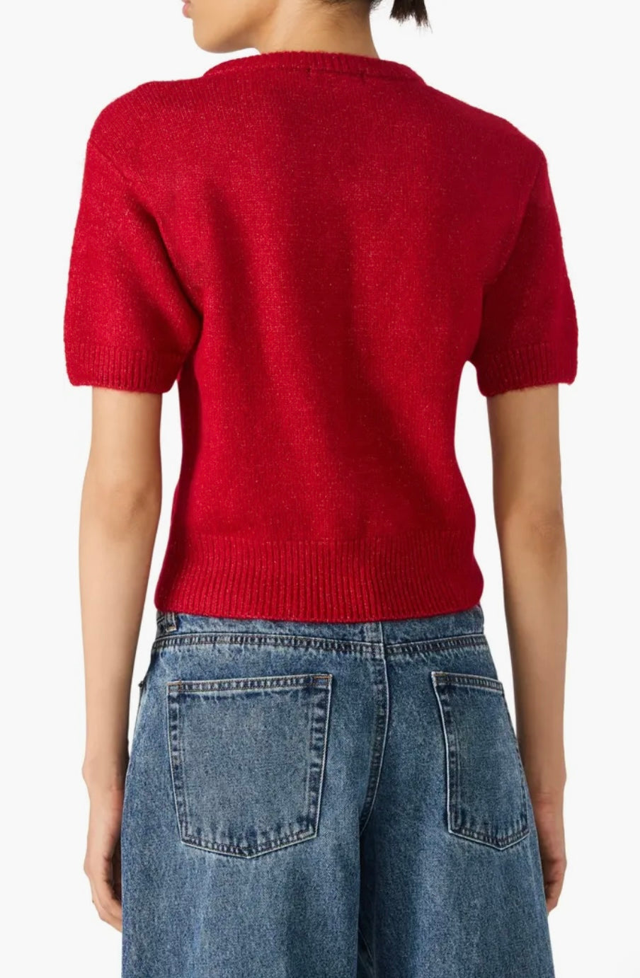 Sereia Cardigan - Dark Red