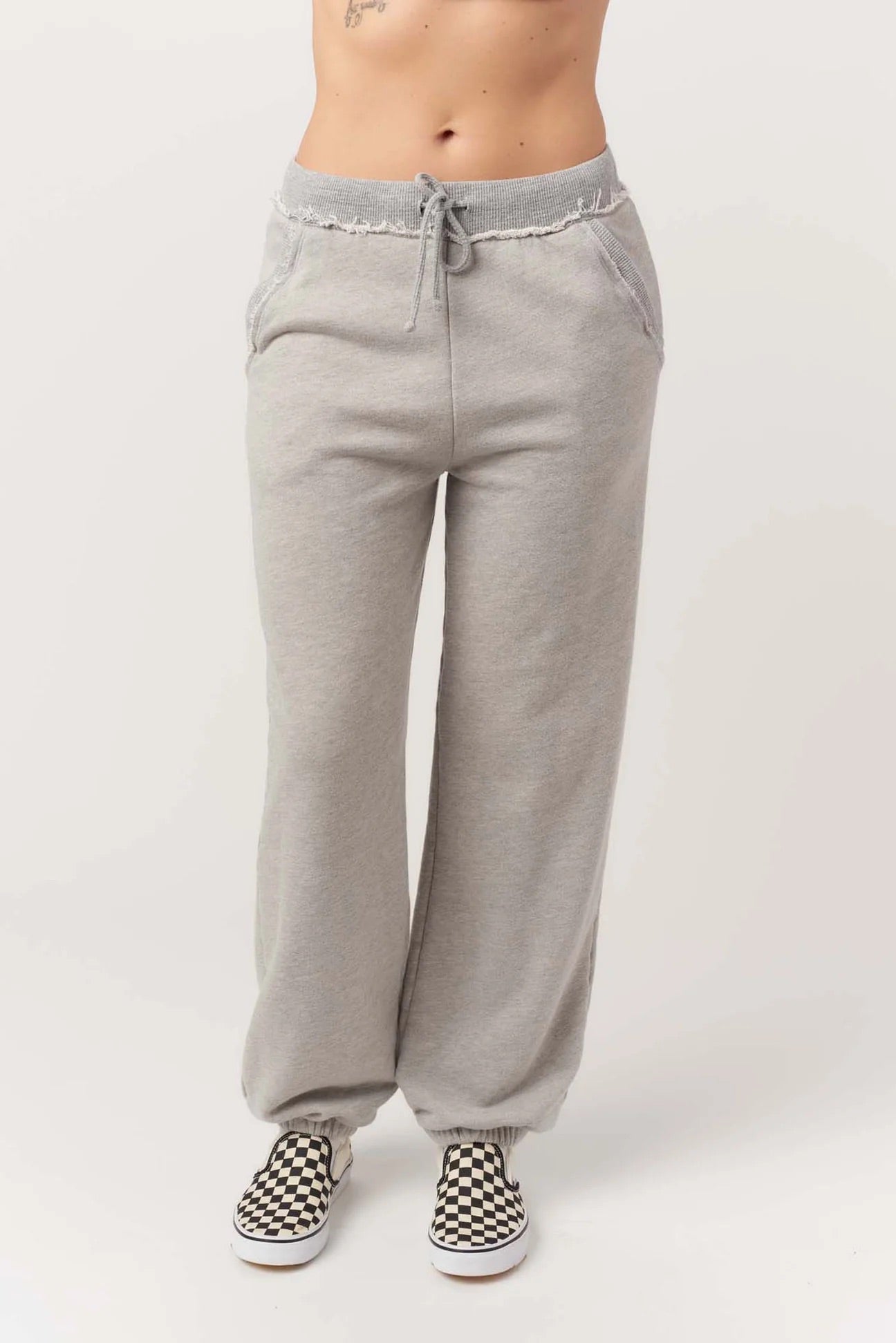Paris Heathered Grey Jogger