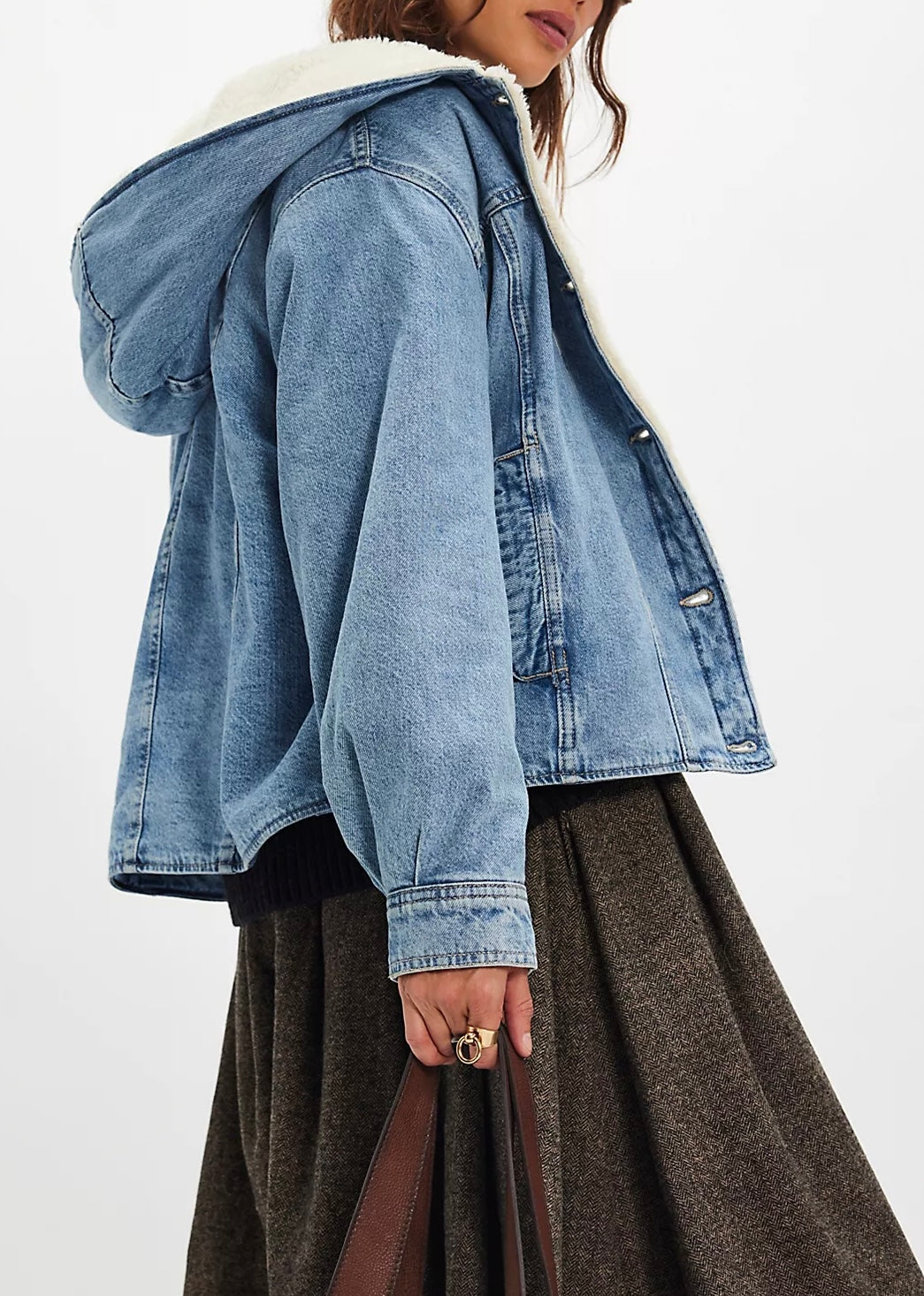 Asher Cozy Denim/Snowdrift Wash