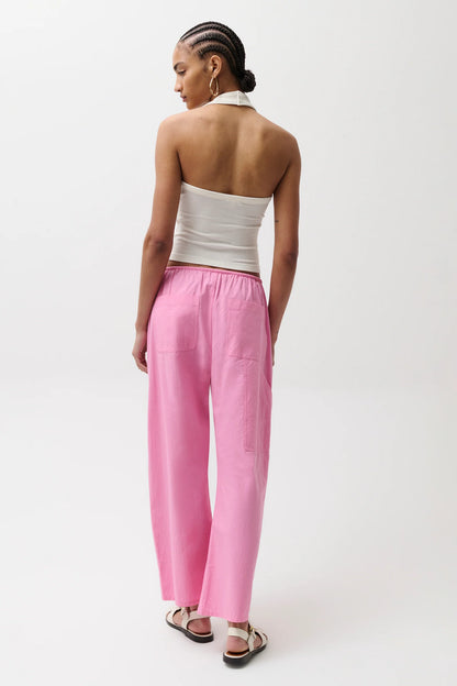 Theo Drawstring Poplin Pant