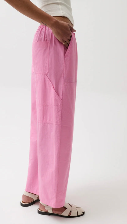 Theo Drawstring Poplin Pant