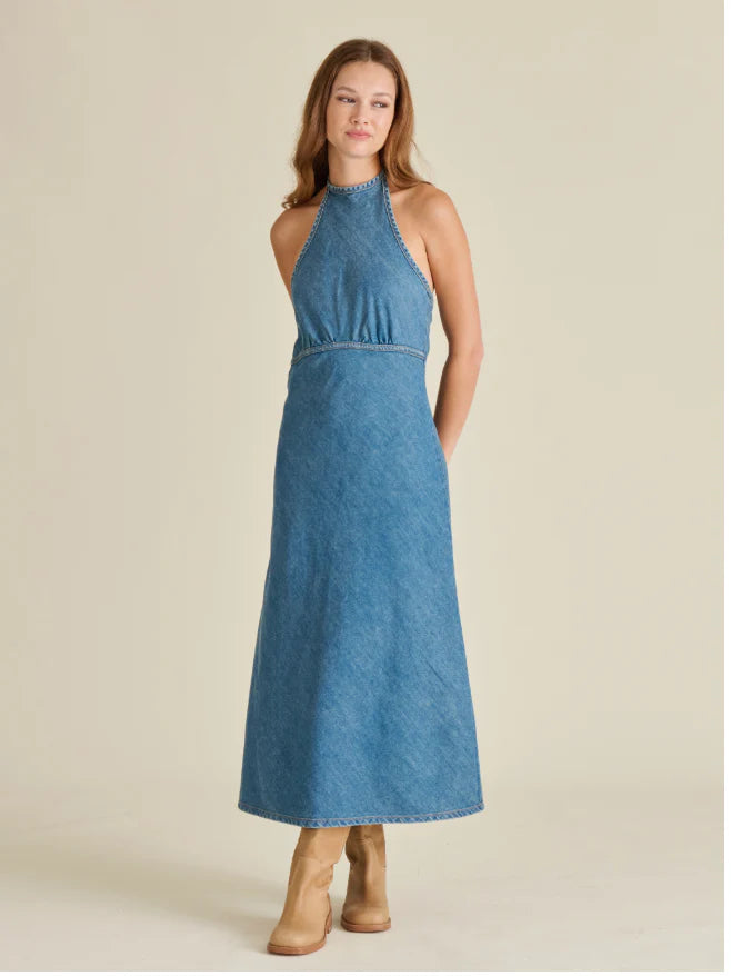 Vilma Dress Artic Blue
