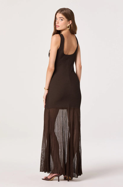Glena Dress Brown