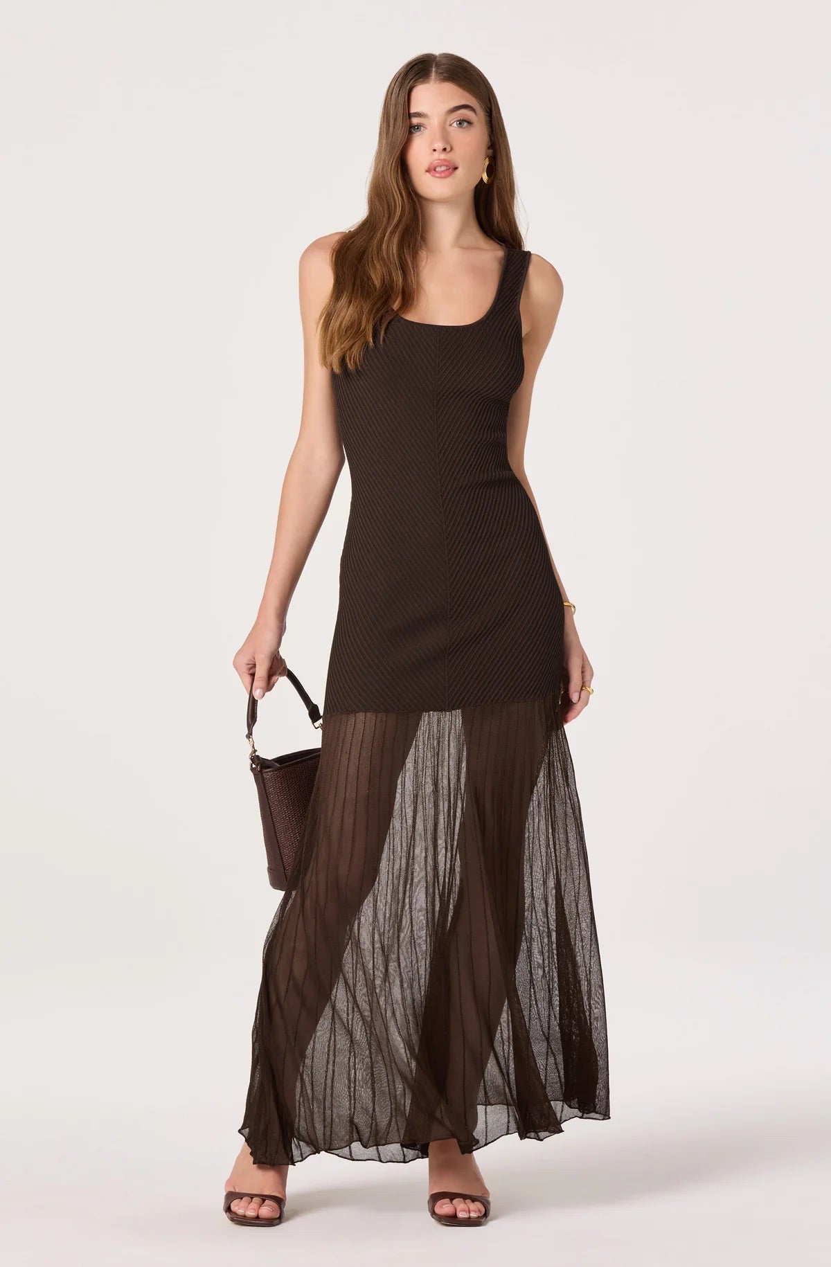 Glena Dress Brown