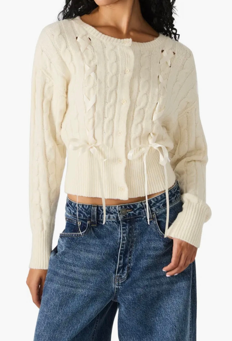 Saidee Cardigan - Cream