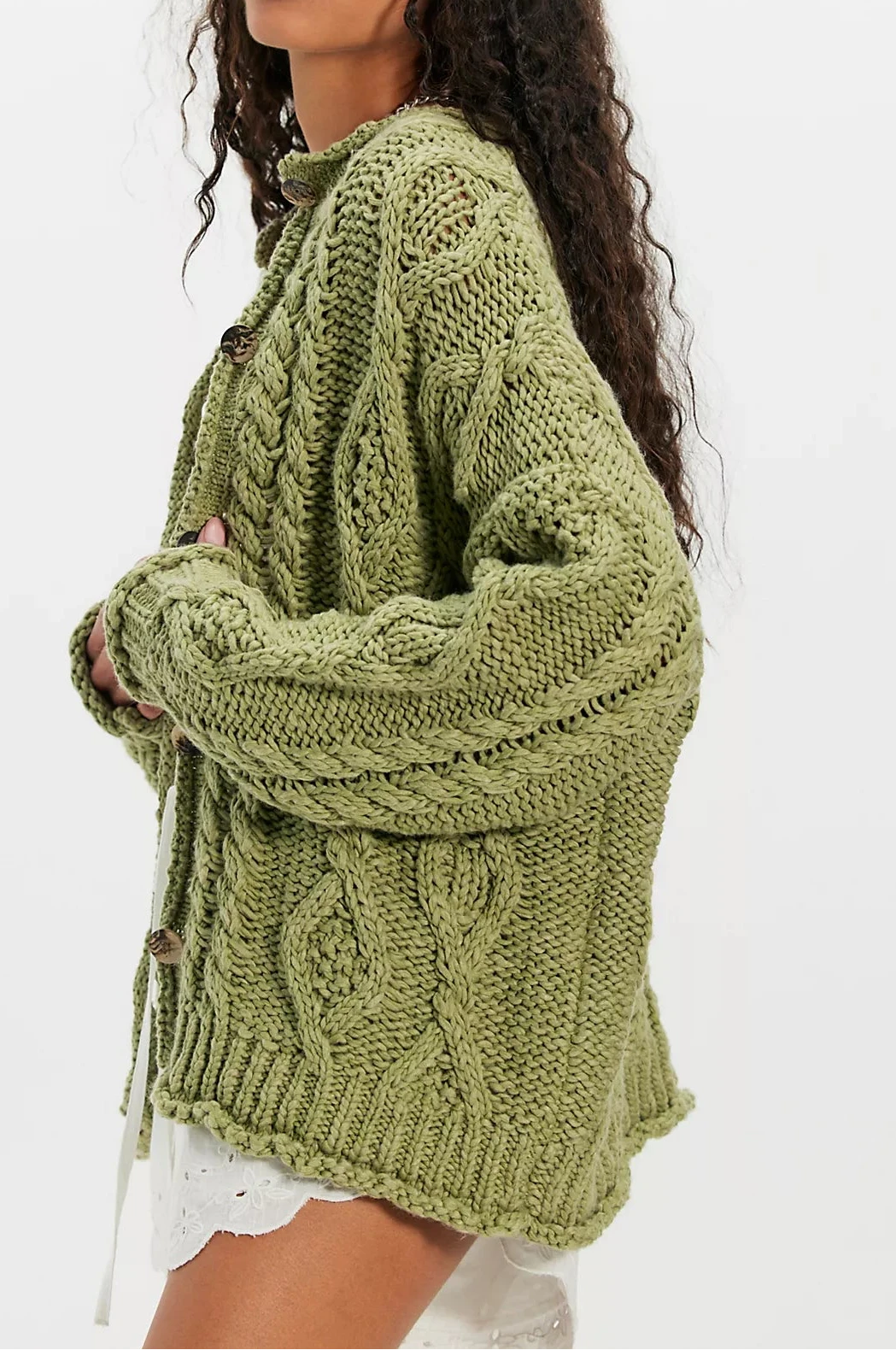 Opal Cardigan Iguana