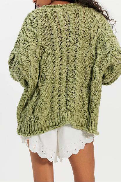 Opal Cardigan Iguana