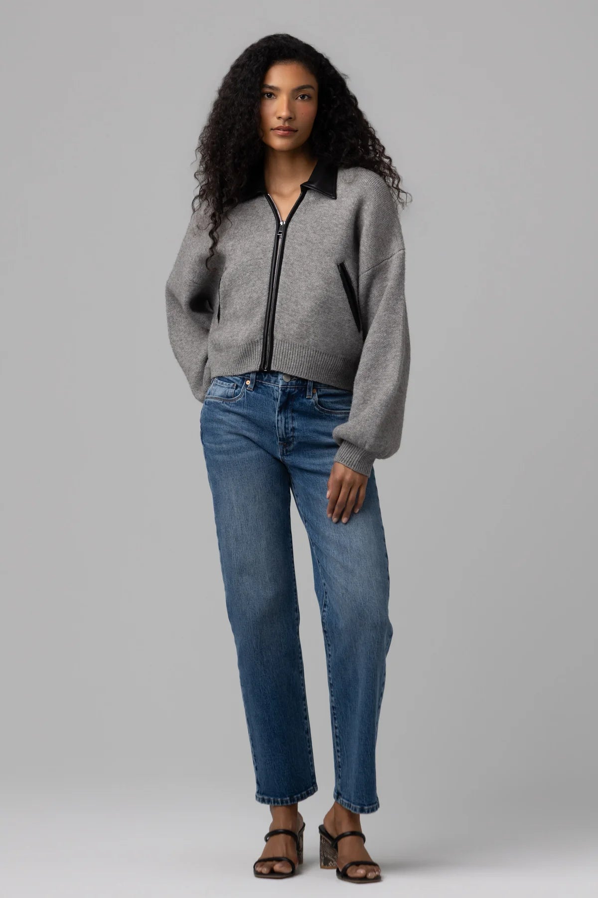 Sweater Bomber Jacket Power Play