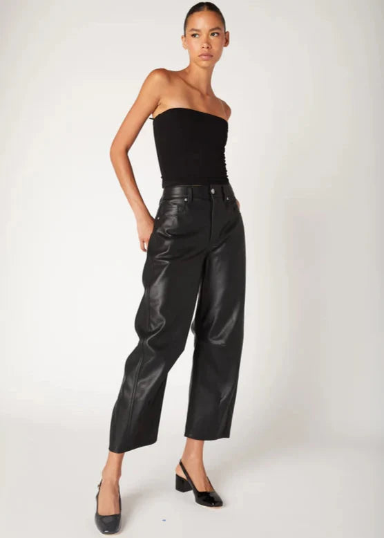 Barrel Leg Pant Evening Routine