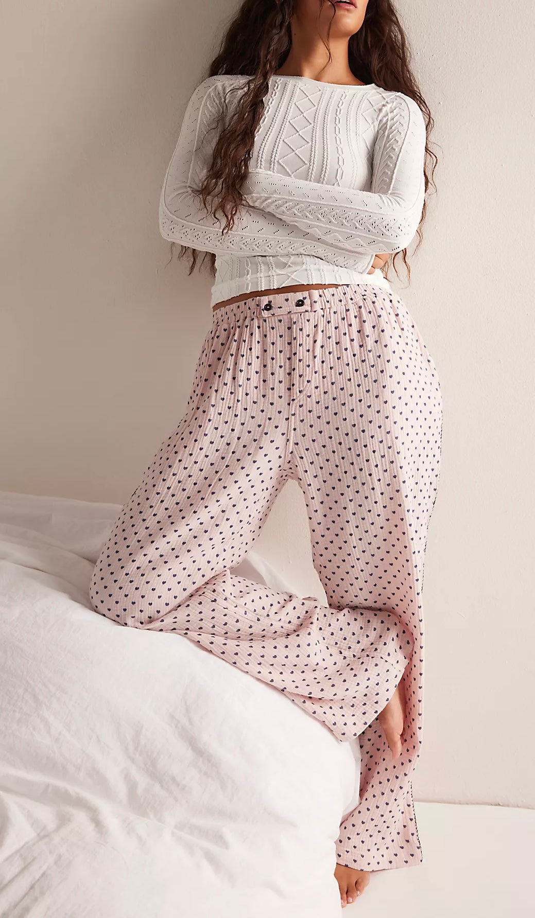 Be Mine Pant/Mauve Combo /XS
