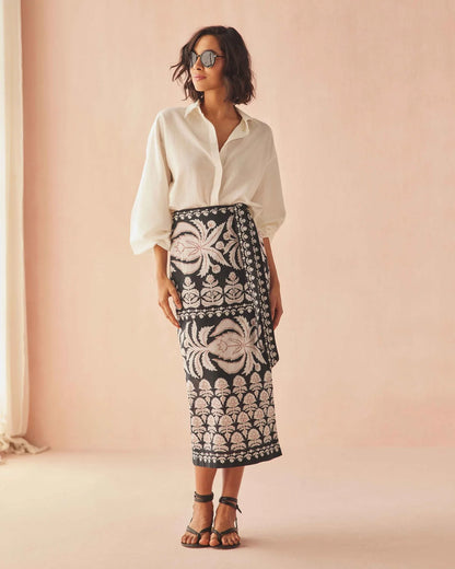 Nero Blouse Solid - Coconut