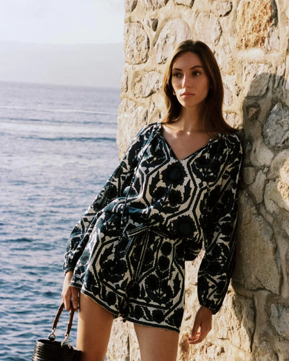 Tiya Blouse Tessa - Santorin