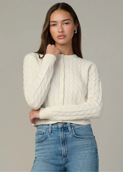 The Cable Dani Cashmere Cardigan