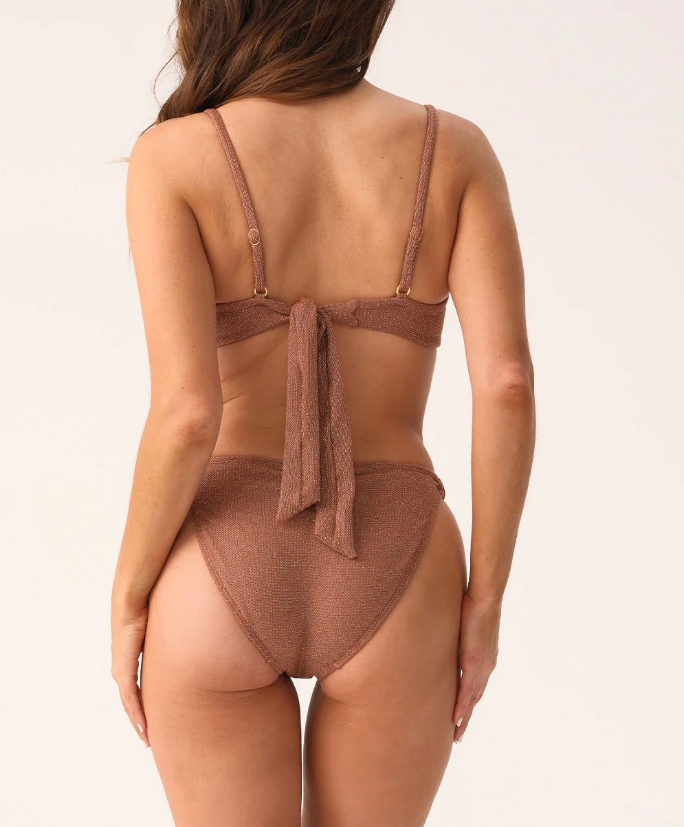 Mocha Sasha Bralette Top