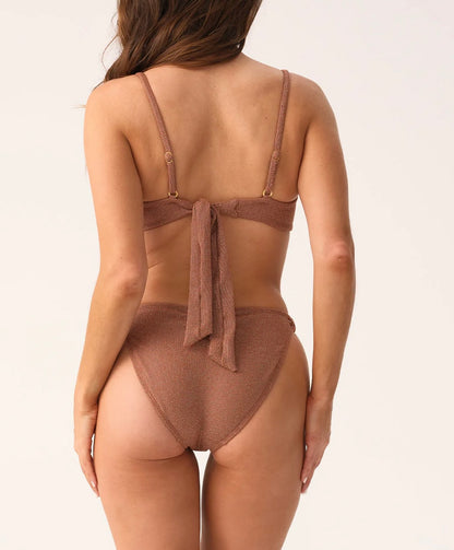 Mocha Sasha Bralette Top