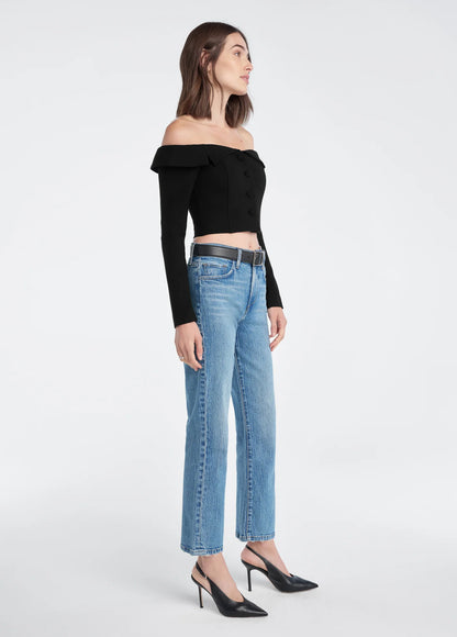 The Dot Mid Rise Straight Ankle