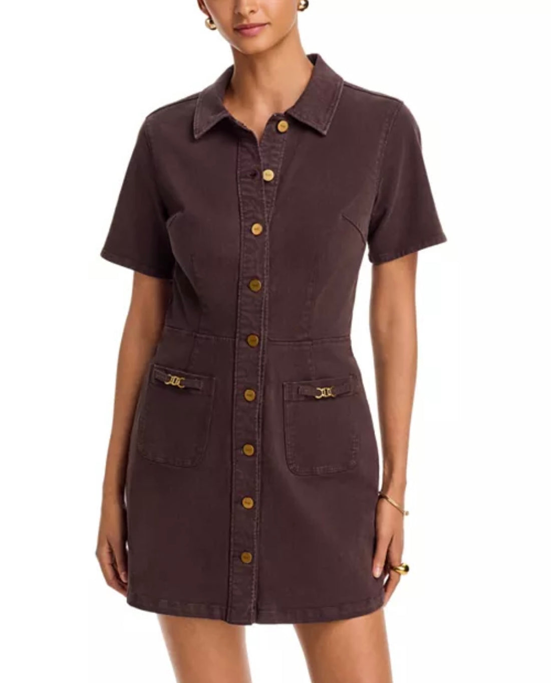 Clementine Dress Rich Chocolate