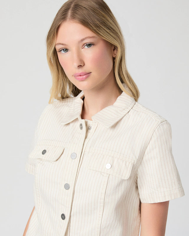 Elly Jacket - Tonal Stripe