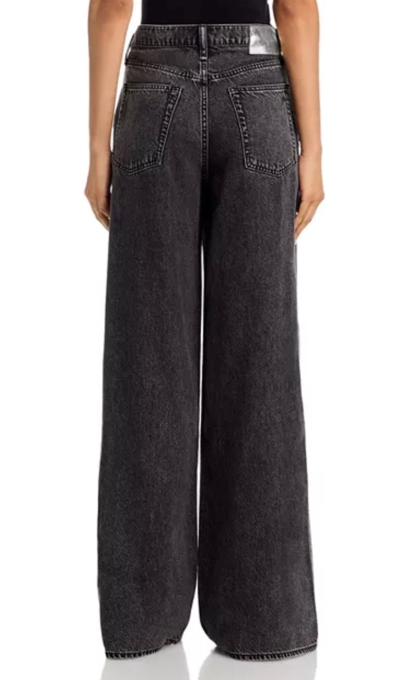 Sofie High Rise Full Wide Leg Jeans in Jewel